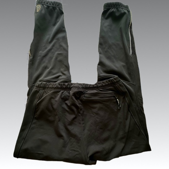 NOVARA Mens Headwind Bike Pants Cycling Windproof Water-Resist Black Large - Picture 2 of 9